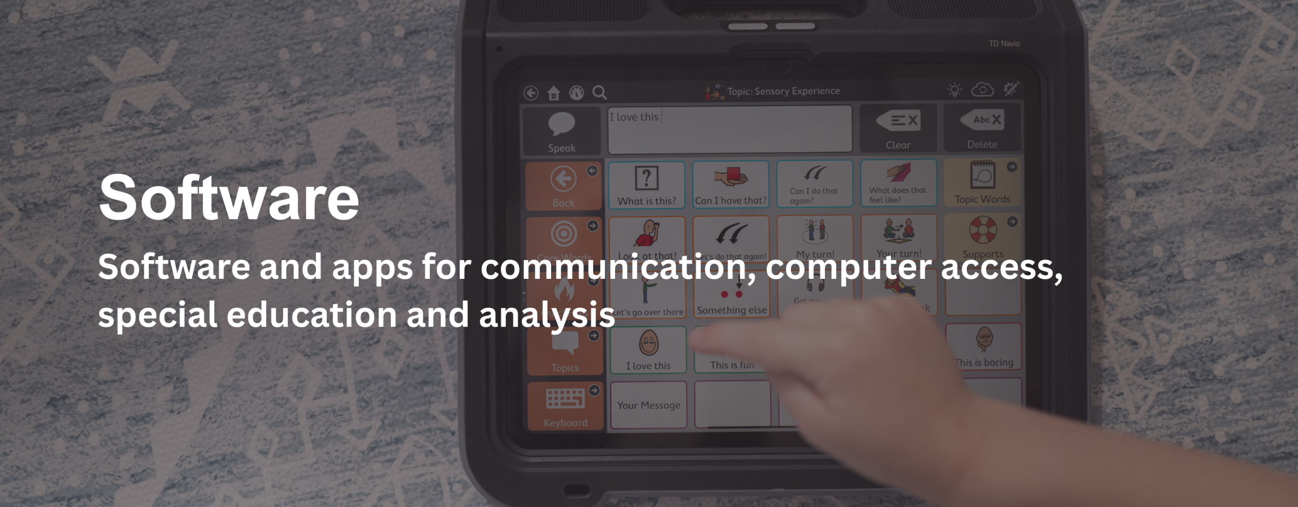 Software Tobii Dynavox